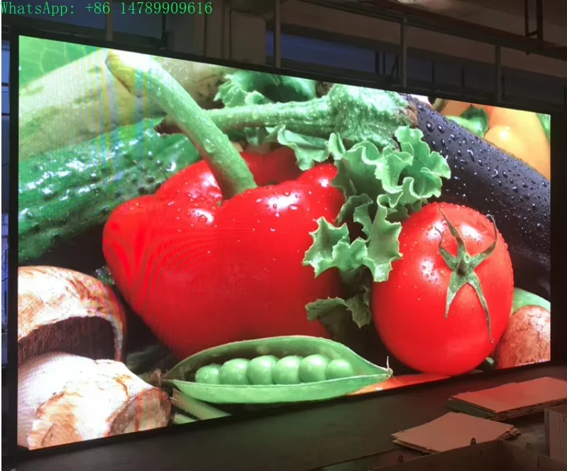 Outdoor Custom Waterproof LED Roll-up Display ScreenIndoor P1.86 P2.5 Led Display Screen Advertising Led Wall Panel Full Color L