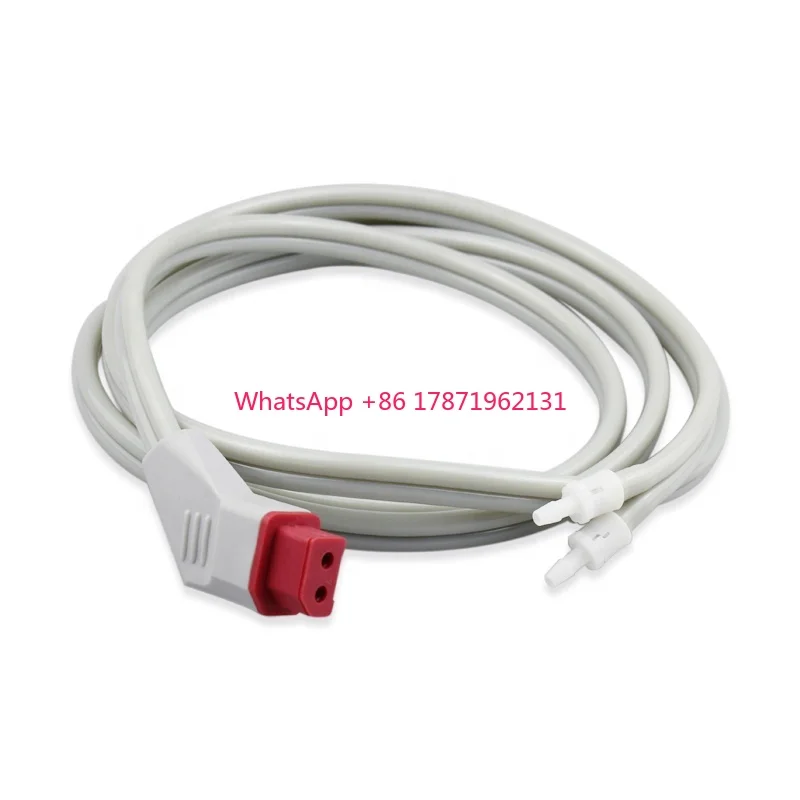 For Nihon Kohden Cuff Connector Rectangular Connector Plastic Female Nibp Cuff Air Hose Air Tube