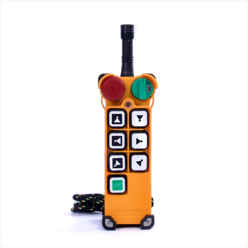 TELECRANE F24-6D Wholesales Industrial Remote Controller 6 Double Speed Buttons Switches AC220V 380V36V Hoist Crane Lift