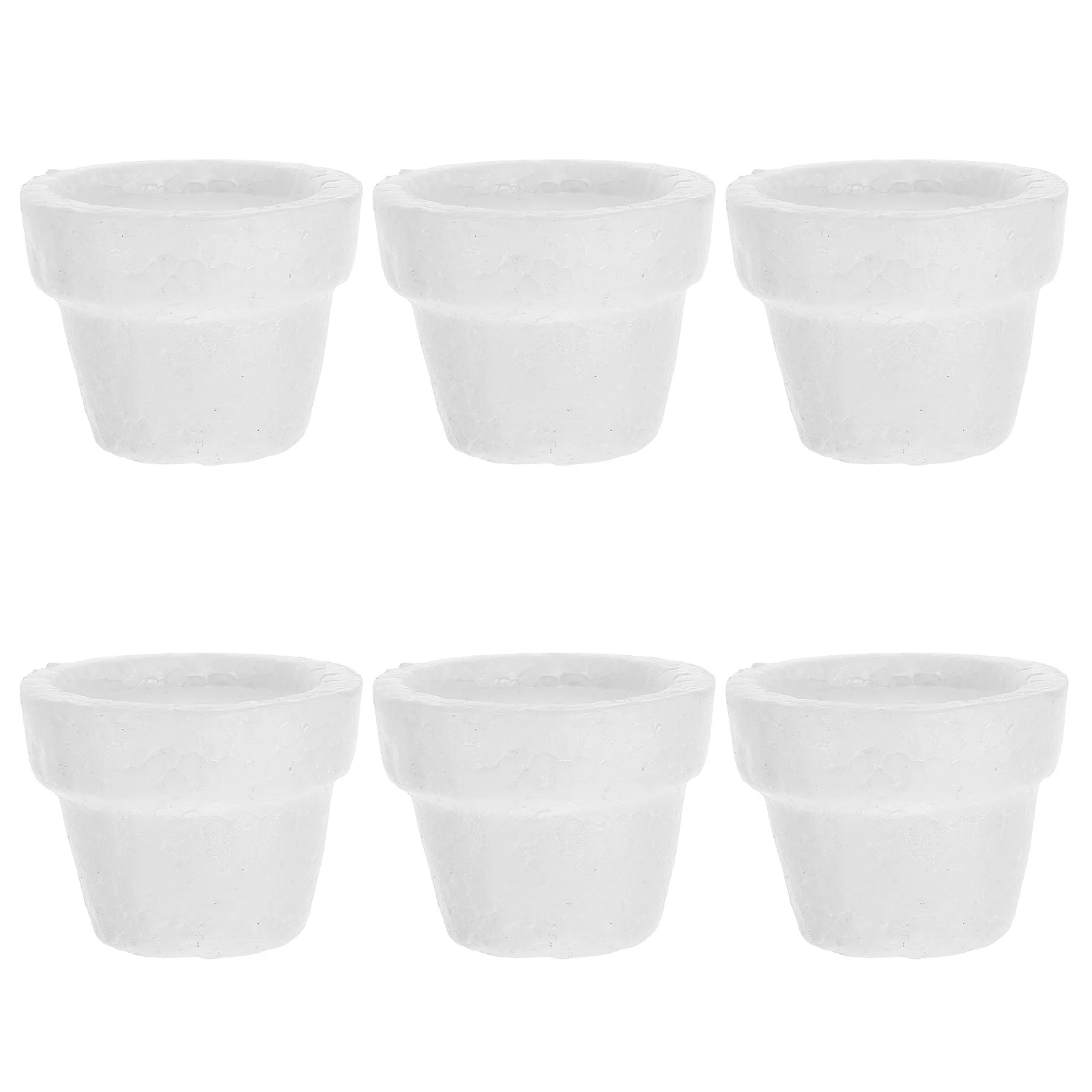 

6pcs Flowerpot Craft Supplies Lightweight Durable Polystyrene Planter Balls DIY Projects Decorations Indoor Outdoor