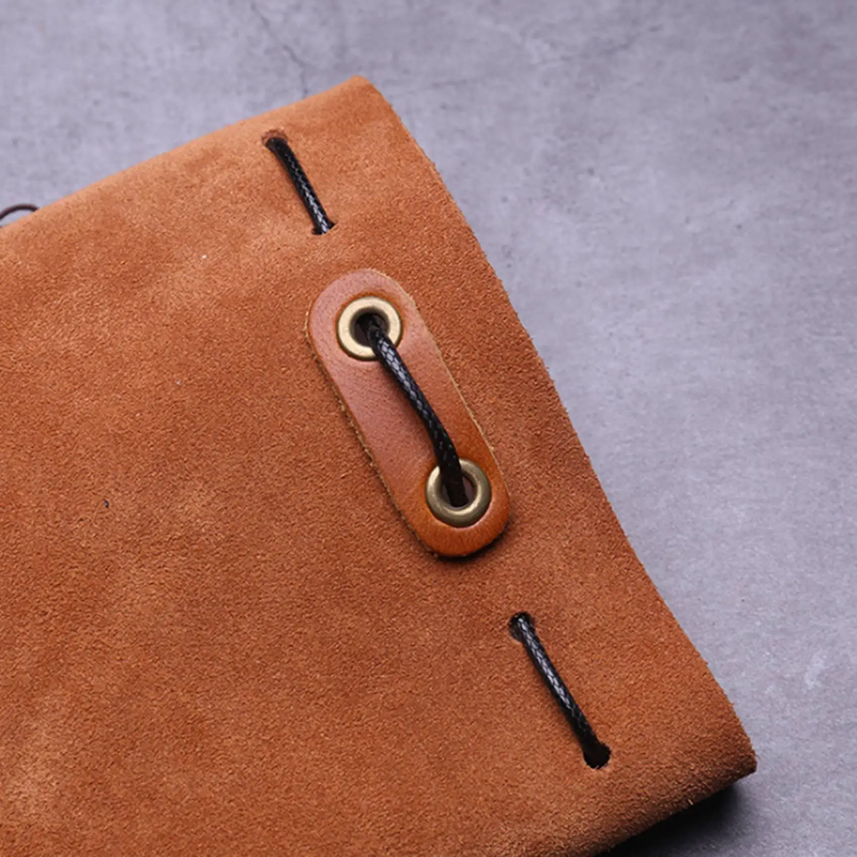 【FITTING!】2X Outdoor Leather Cheap Coin Purse Coin Bag Drawstring Pouch Calabash Jewelry Packing Bags
