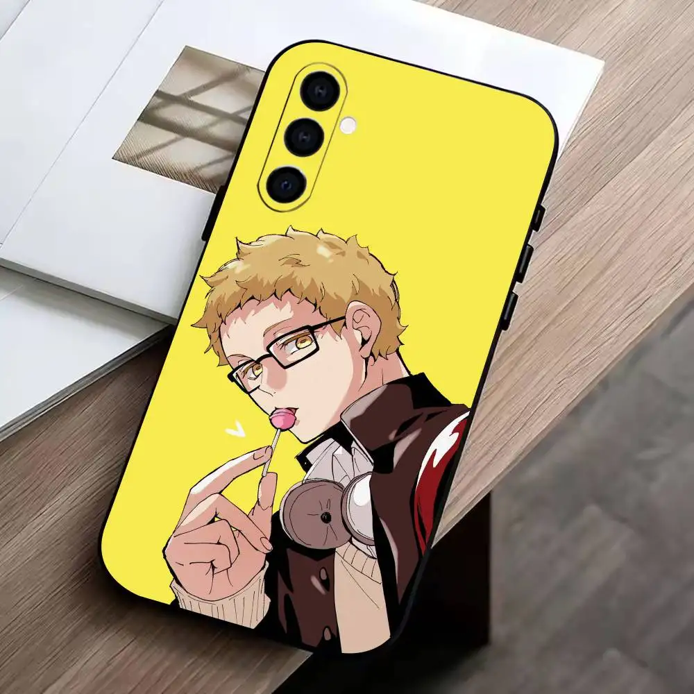 T-Tsukishima K-Kei   Phone Case For Samsung Galaxy A73,A72,A71,A70,A53,A52,A51,Others Soft Black Cover