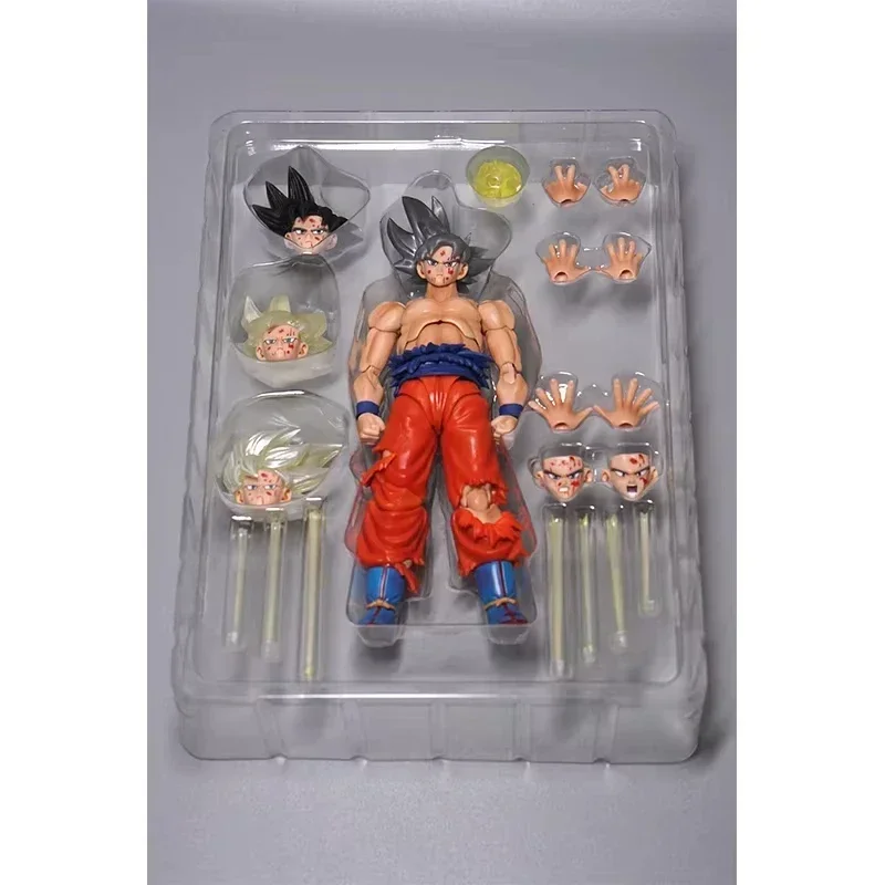 Black Hole Toy Dragon Ball Z Goku Anime Figurka SHF Super Saiyan 4 GT SSJ4 Untamed Power Son Goku Figurka akcji Model Niestandardowa zabawka