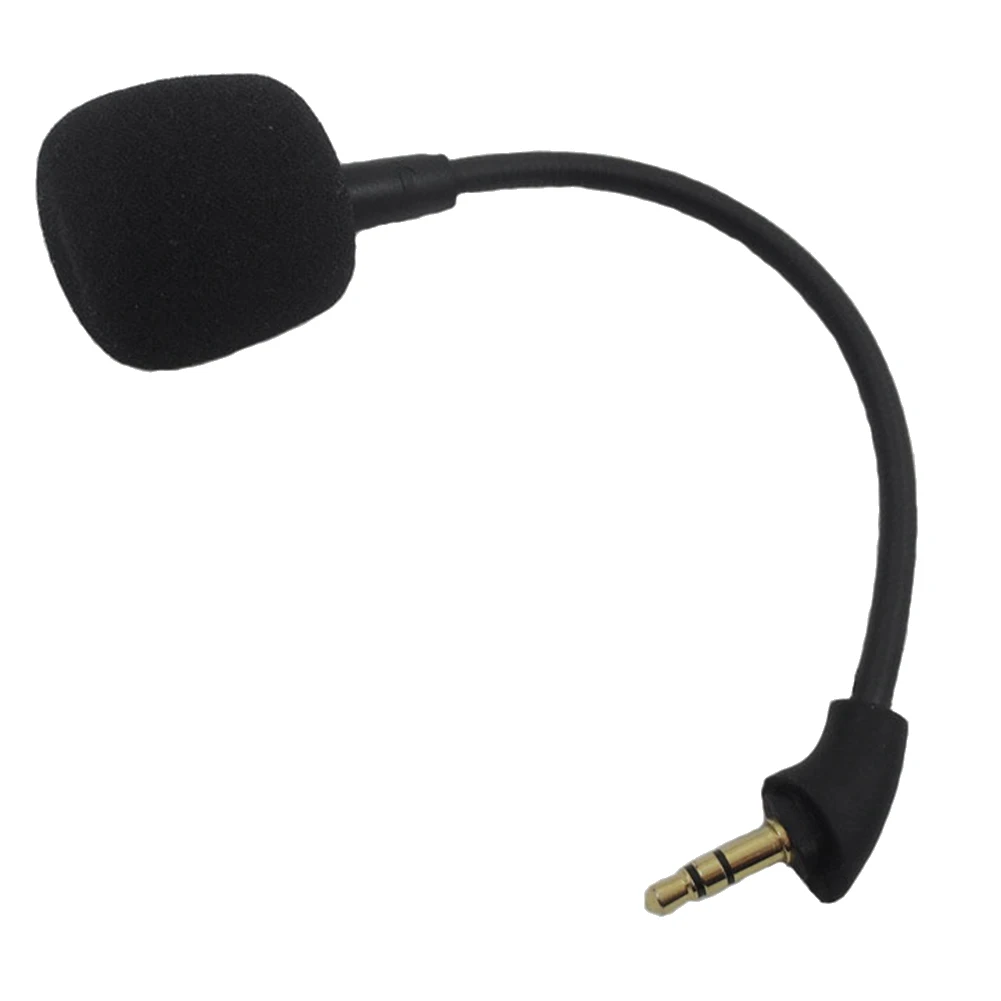 Reliable-Replacement Game Mic 3.5mm Microphone for HyperX Cloud Mix Gaming Headsets Headphones Gooseneck Mic