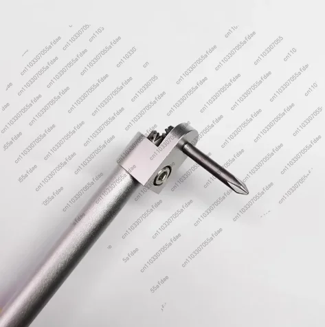 1pc 90-degree angle screwdriver, right-angle corner adapter, corner wrench, bevel gear transmission micro cross-bit wrench