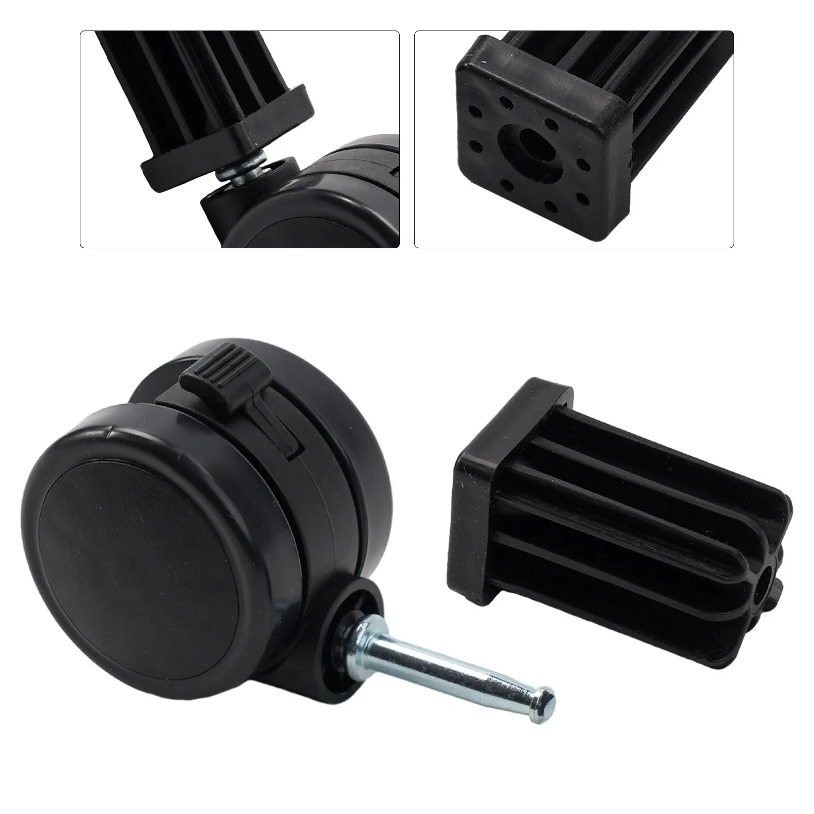 Smoothly Wheel Your For Weber Grill Anywhere with Locking Caster Wheels Fits For Genesis For Summit For Spirit