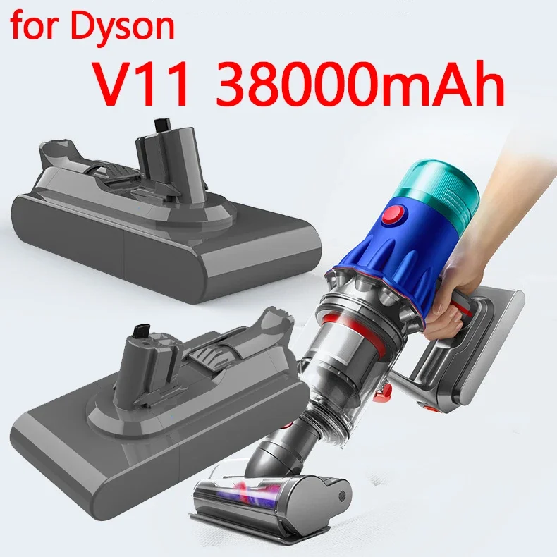 

for Dyson Vacuum 38000mAh 100.8Wh Battery For Dyson Torque Drive Extra V11 Complete Extra V11 Fluffy Extra V11 Animal V15