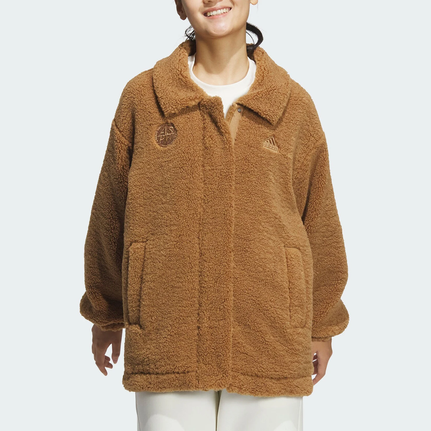 

Adidas genuine LOUNGE BOA JKT Women's Retro Casual Jacket JJ3576