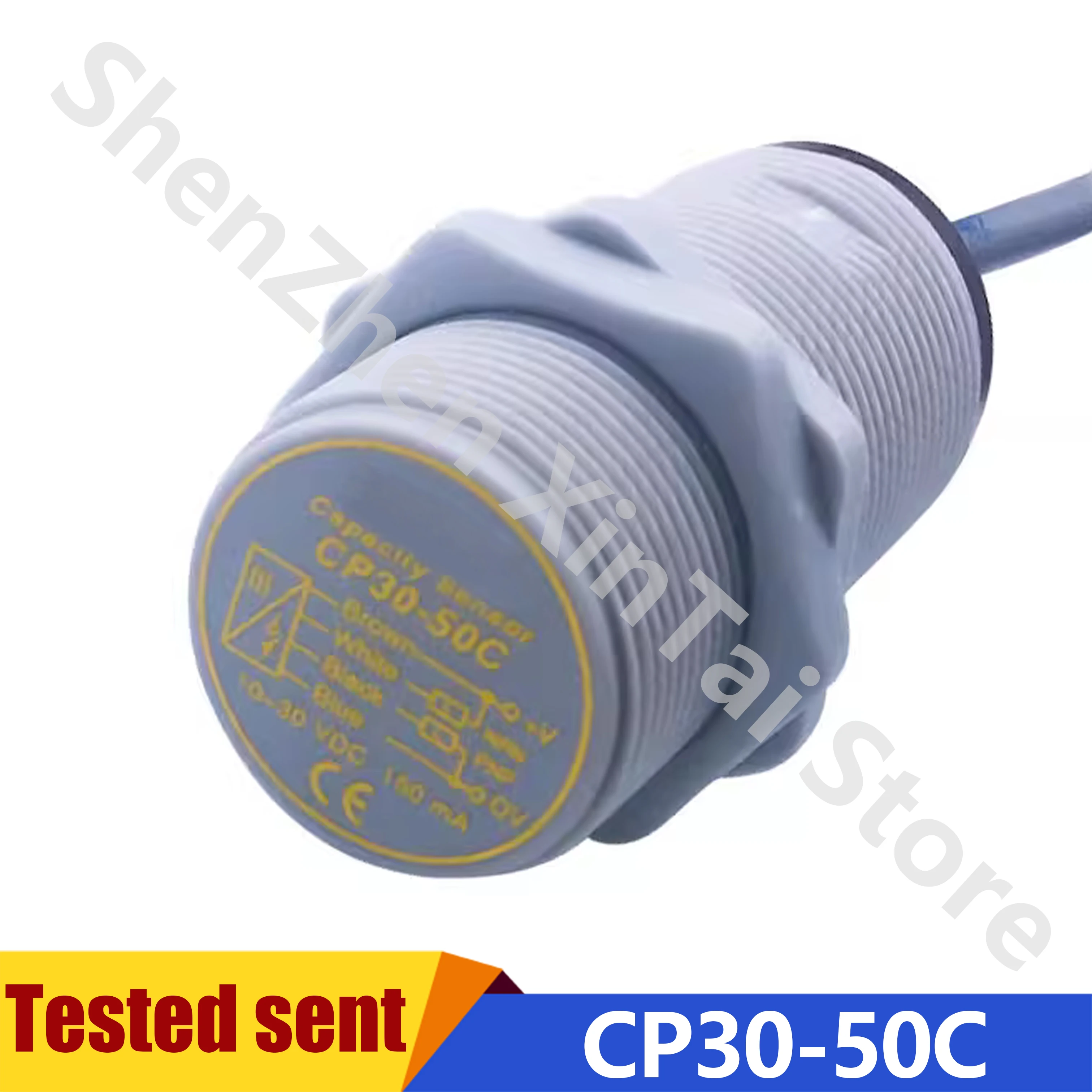 

New Original CP30-50C CP30-50CB M30 Cylindrical Capacitive Proximity Switch Sensors NPN&PNP 10-30VDC