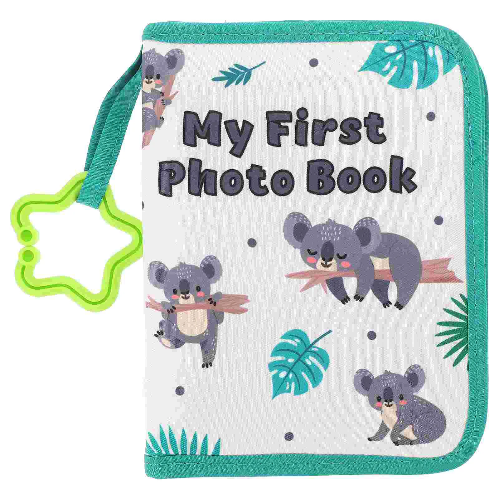 Baby Album Shower Gift Decor Books Suite Cloth Photo Albums for Record Pvc Decorative Newborn Boy