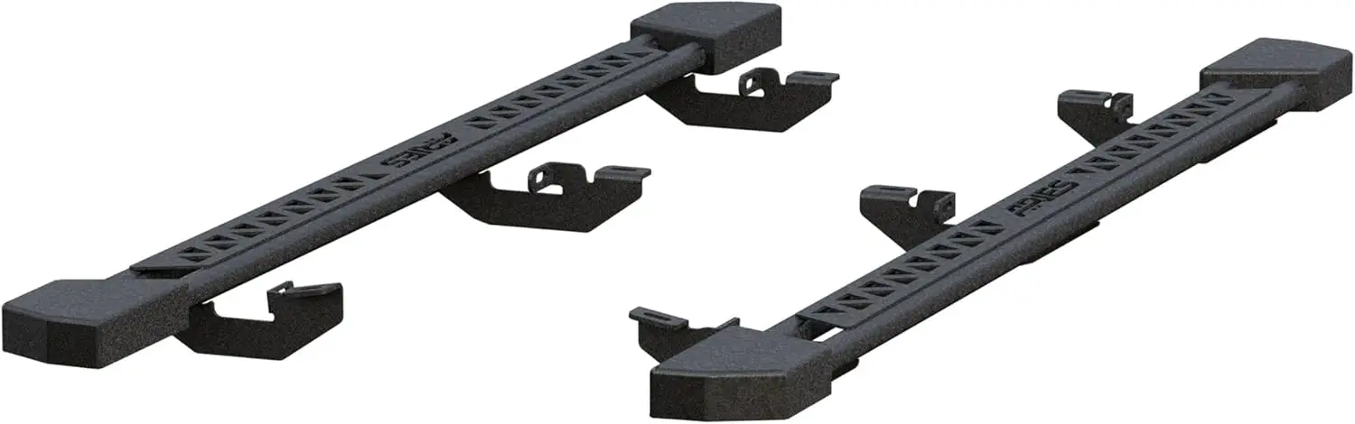 

2074101 Black Steel Rocker Step Guard Running Boards, Select Jeep Wrangler JK Unlimited