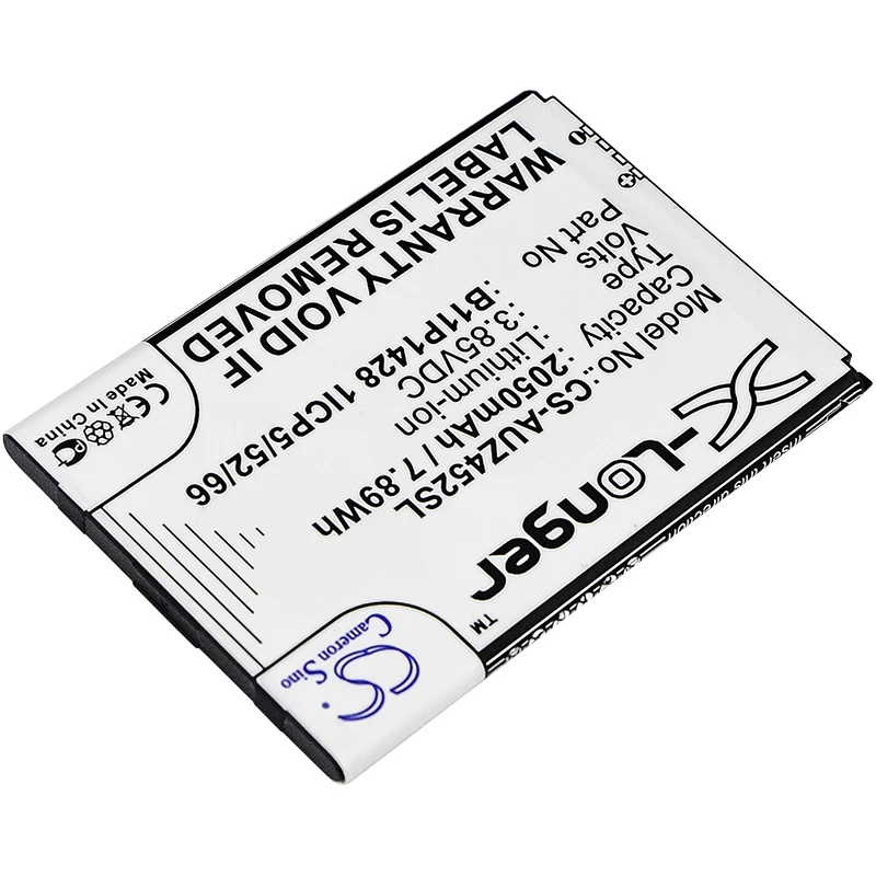 Li-ion móvel, bateria de smartphone para Asus, 3.85v,2050mAh,ZenFone Go 4.5,ZB452KG,X009DB,ZenFone Go ZB452KG,B11P1428 1ICP5/52/66
