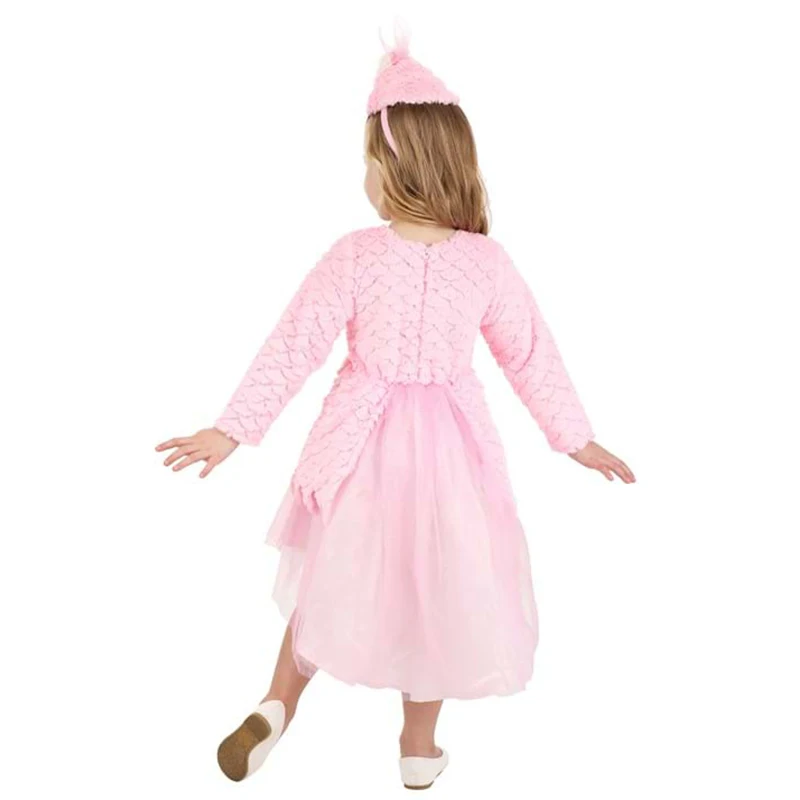 Pink Flamingo Fancy Dress Up For Carnival Halloween Purim Party Niño Tutu Flamingos Costume New Arrival 2026 view 3