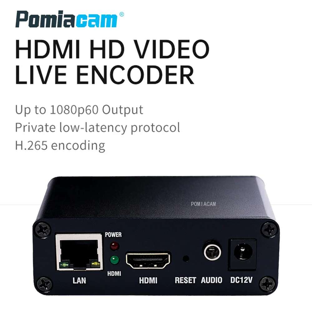 UNI-EN1A HDMI HD Video Live Encoder H.265 H.264 Live Streaming Encoder RTMP RTSP HTTP 1080P60 IP Video Encoder