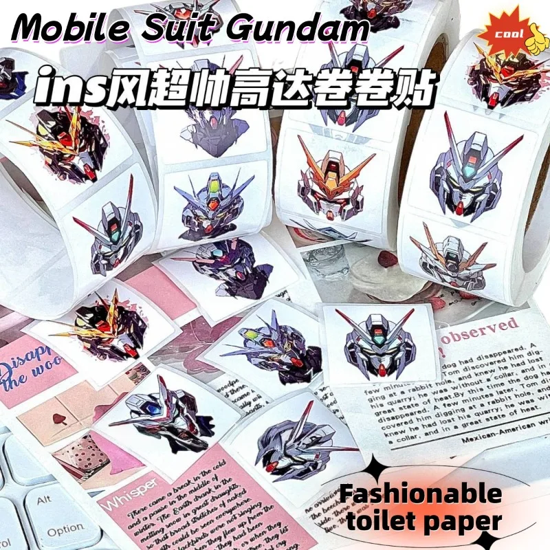 Mobile Suit Gundam Aufkleber-Set. Niedliche, modische, personalisierte, kreative Cartoon-Siegelaufkleber für Tagebücher. Geschenk für Freunde.