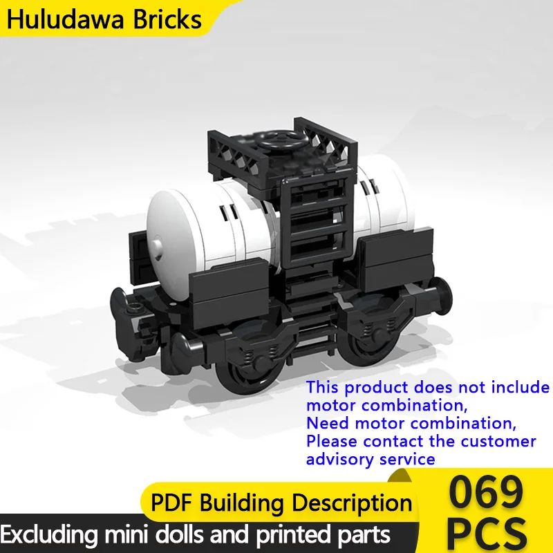 

Модель городского автомобиля MOC, строительные кирпичи, мини-белый цистернатор, автомобиль, модульная технология, детские праздничные подарки, сборка игрушек, костюм
