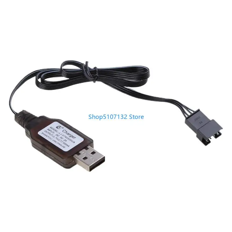 87HD RC Plug Input USB RC Car Boat USB Charging Cable 7.4V 3.7v