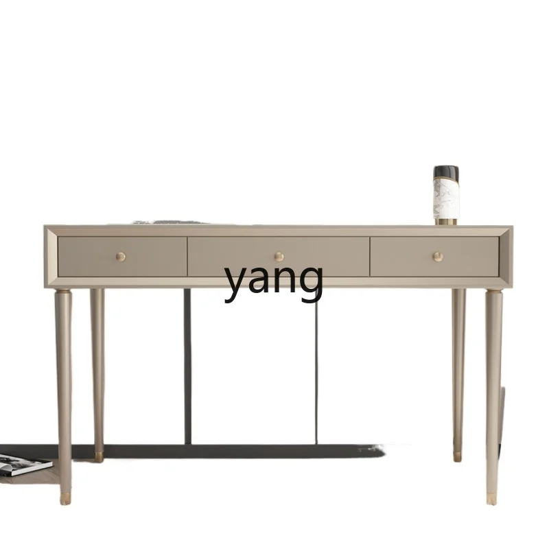 

CX light luxury solid wood computer desk household chair combination European simple writing desk