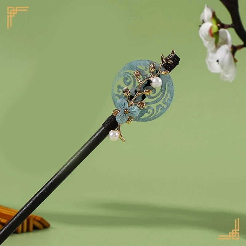 Hair Chinese Ancient Rhinestones Hair Chopsticks Hanfu Hairpin