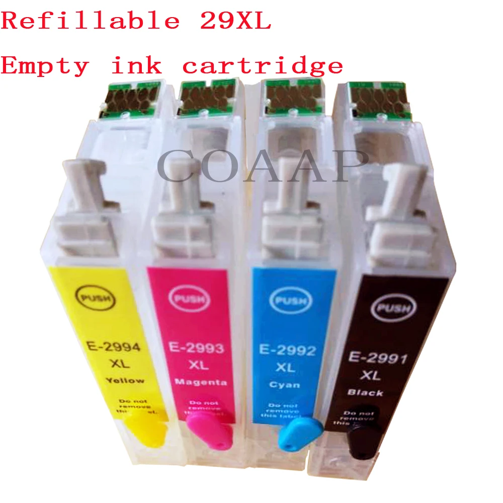 COAAP 29XL T2991 T2996 Refillable 400ML ink cartridge for Epson Expression Home XP235 XP247 XP332 XP335 XP345 XP432 XP435 XP245