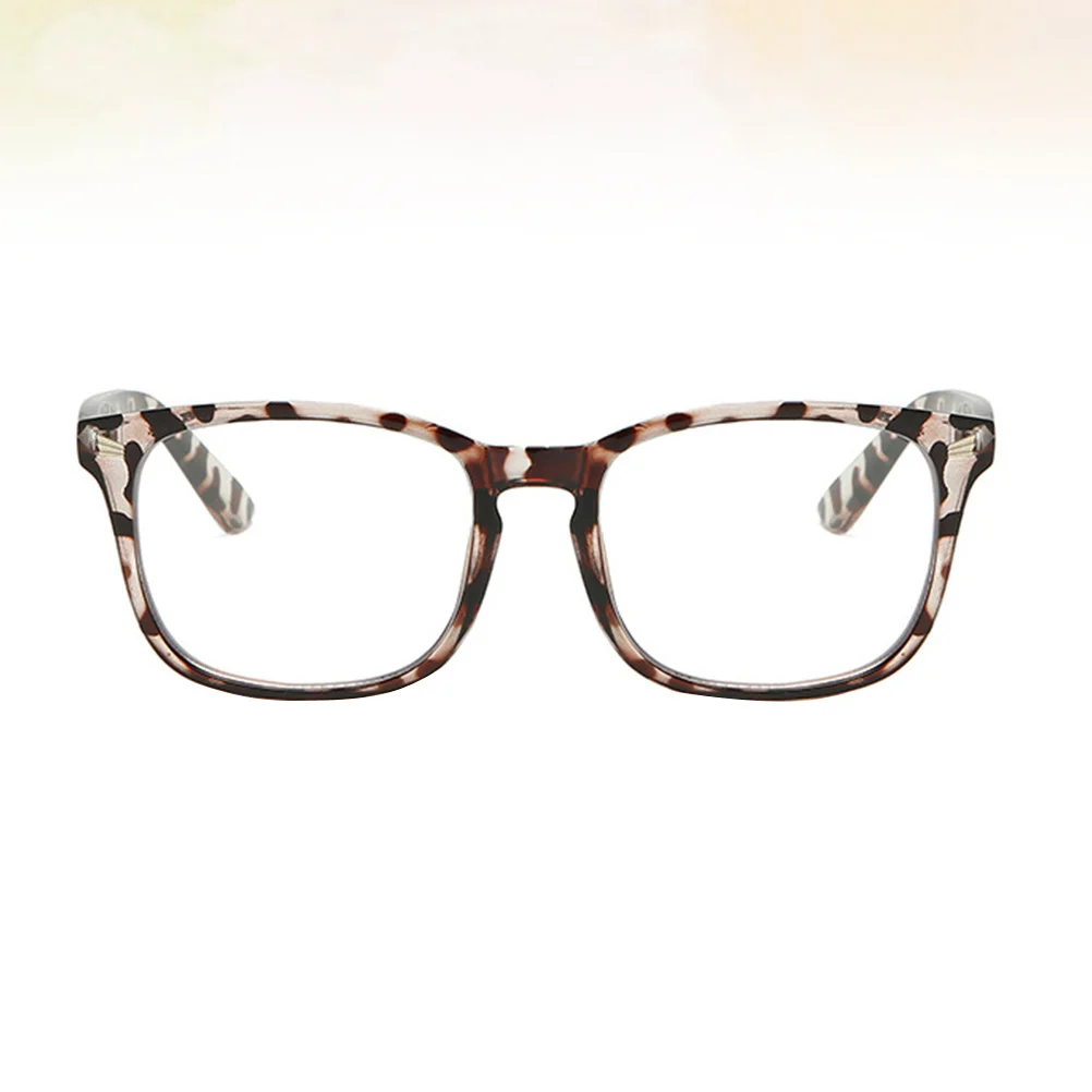 إطار نظارات مضاد للضوء الأزرق كلاسيكي مستوحى من النظارات خفيف الوزن ومريح مناسب للرجال والنساء في الأماكن المغلقة #1