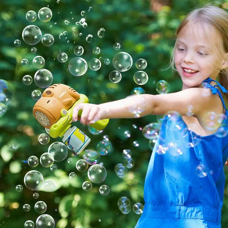 Soplador de burbujas automático para niños, suministros para Fiesta EN LA Piscina de 10 orificios, máquina de burbujas profesional, equipo de juego al aire libre para niños, 10000 rico