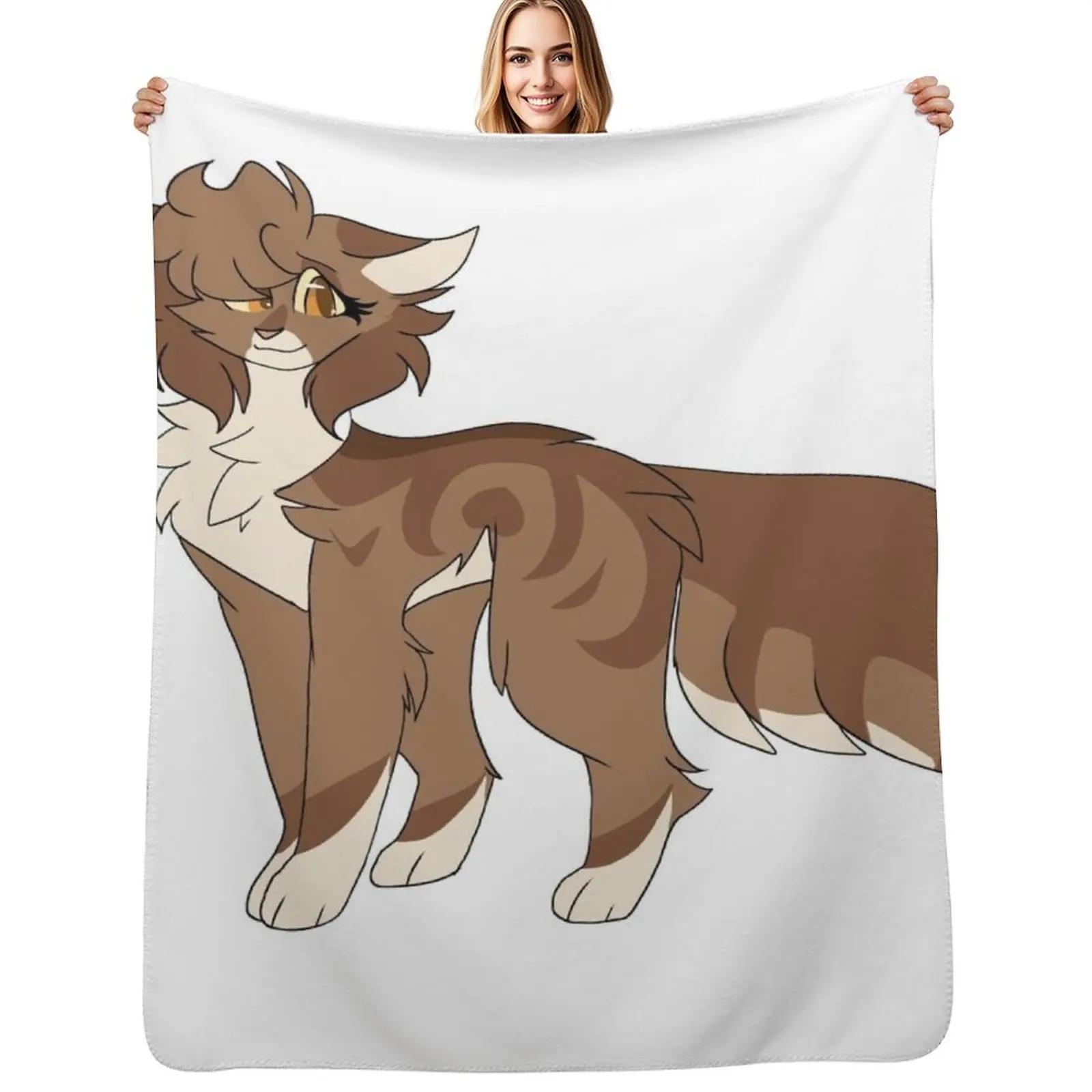 

Leafpool Throw Blanket Large anime Decoratives blankets and throws Blanket