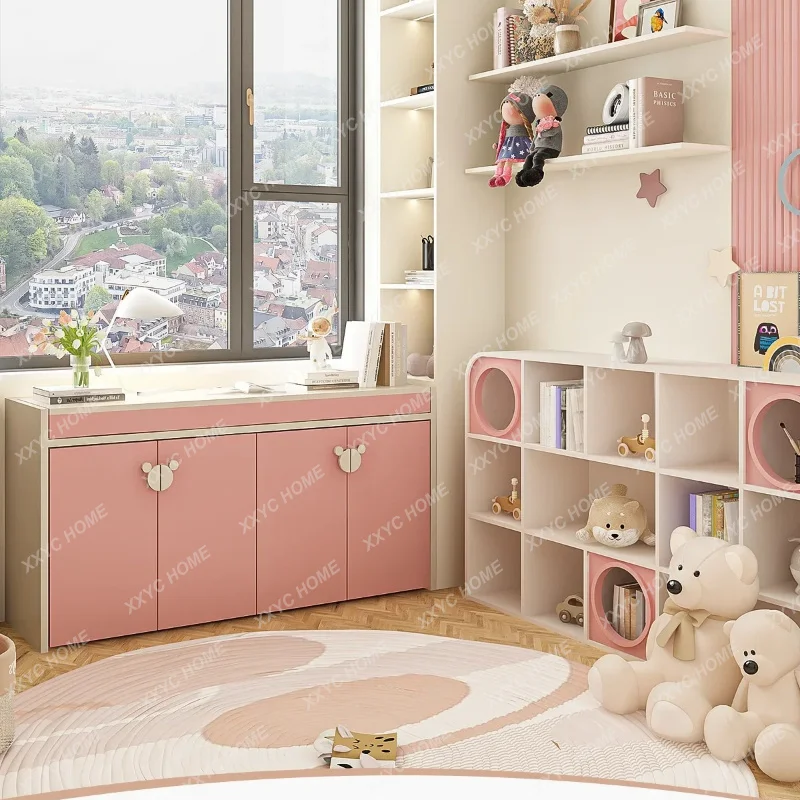 XX Home Multifunctional Room Invisible Pull-out Folding Lunch Break Small Apartment Combination Desk Bay Window Telescopic Bed