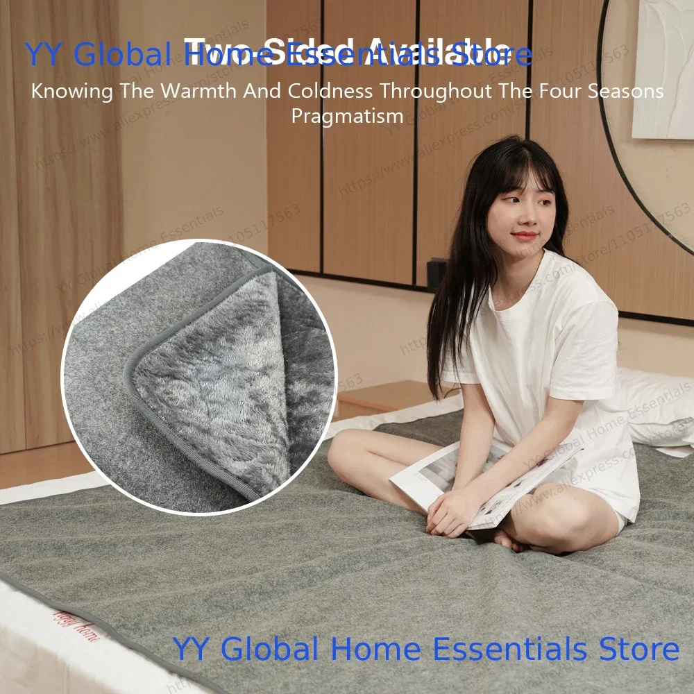 USB بطانية التدفئة الكهربائية سخان دافئ سريع آمن أفخم الشتاء الاحماء قابل للتعديل درجة الحرارة توقيت منصات التدفئة لغرفة المنزل