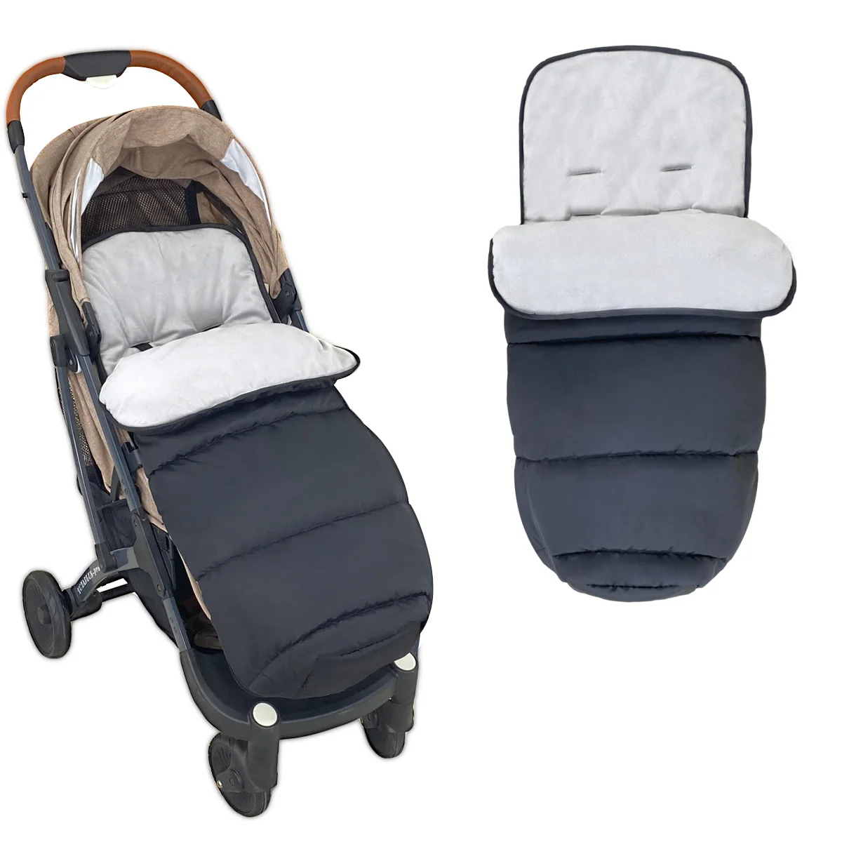 

Universal 6-36M Warm Socks Winter Baby Stroller Footmuff Snowproof windproof Sack Baby Stroller Accessories