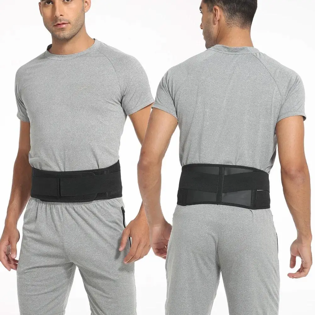 قابل للتعديل الخصر الذاتي حزام التدفئة حامي الظهر الخصر حزام داعم قطني هدفين تدليك الفرقة الرعاية الصحية #6