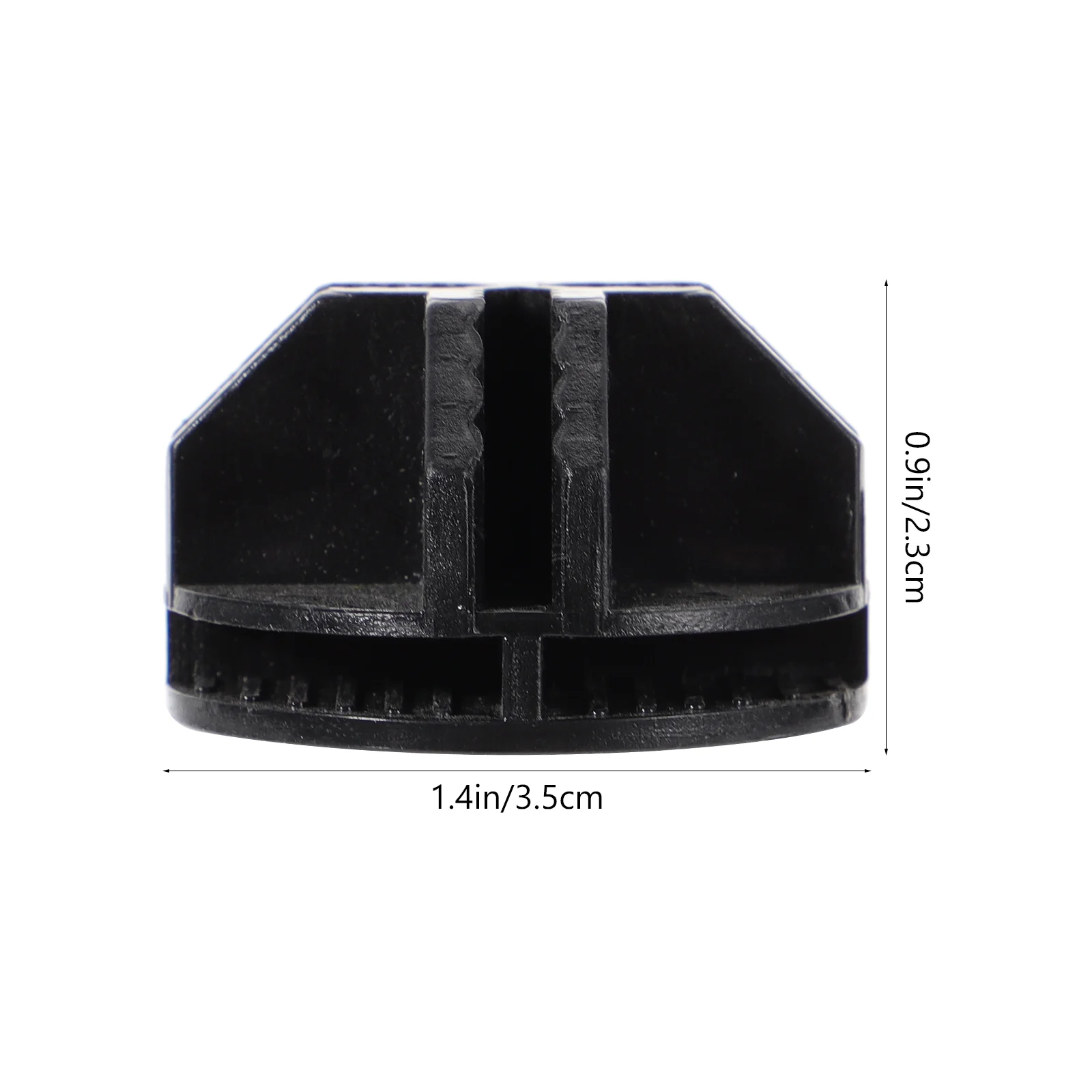 20 Pcs Wire Rack Buckle Shelf Cube Connectors Black Abs Plastic Joints for Combine-unit