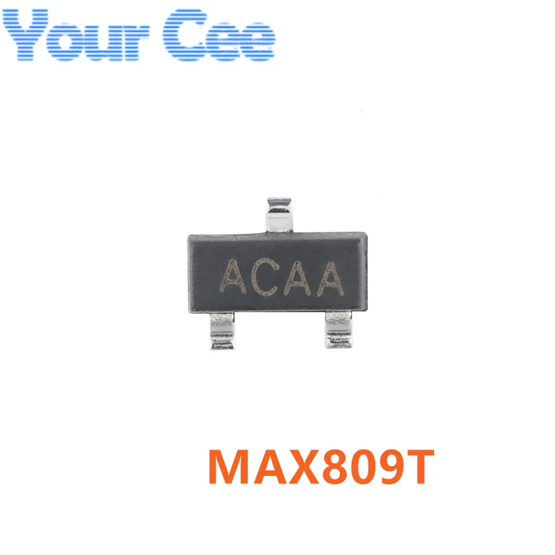 20PCS MAX809T MAX809S MAX809R SOT-23 MCU Monitoring Chip Microprocessor Voltage Detection Reset