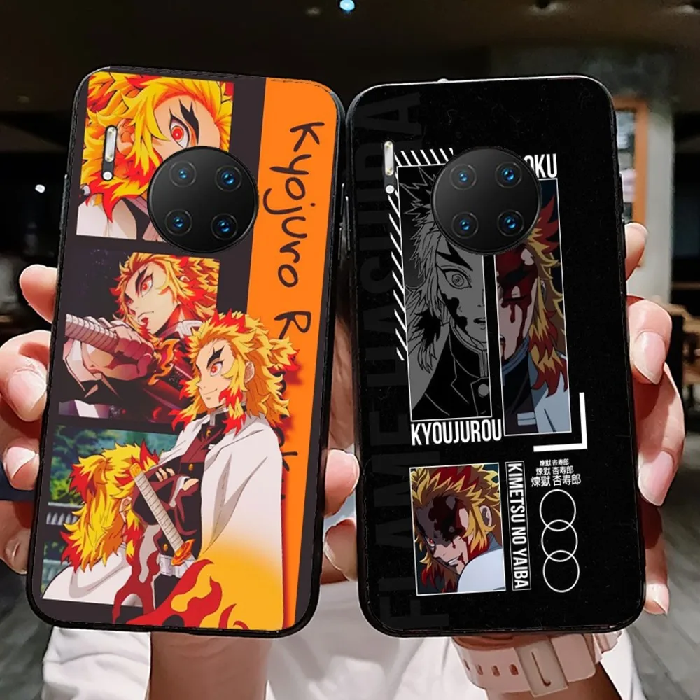 Demon Slayer Rengoku Kyoujurou Phone Case For Huawei Mate 10 20 30 40 50 lite pro Nova 3 3i 5 6 SE 7 pro 7SE