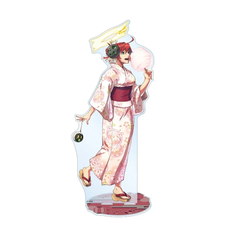 Guilty Gear Anime Sol Badguy Festival Ramlethal Valentine HD Figures Acrylic Stand Desktop Keychain 15cm Fans Gifts - view 6