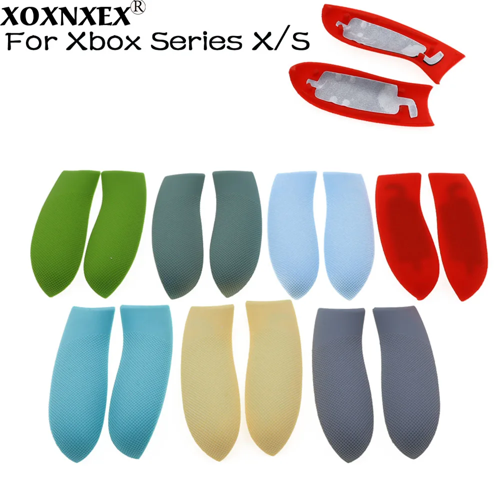 1 paio di binari laterali destra sinistra manopole posteriori di ricambio per Xbox Series S X Core Controller Shell pannello posteriore copertura piastra frontale
