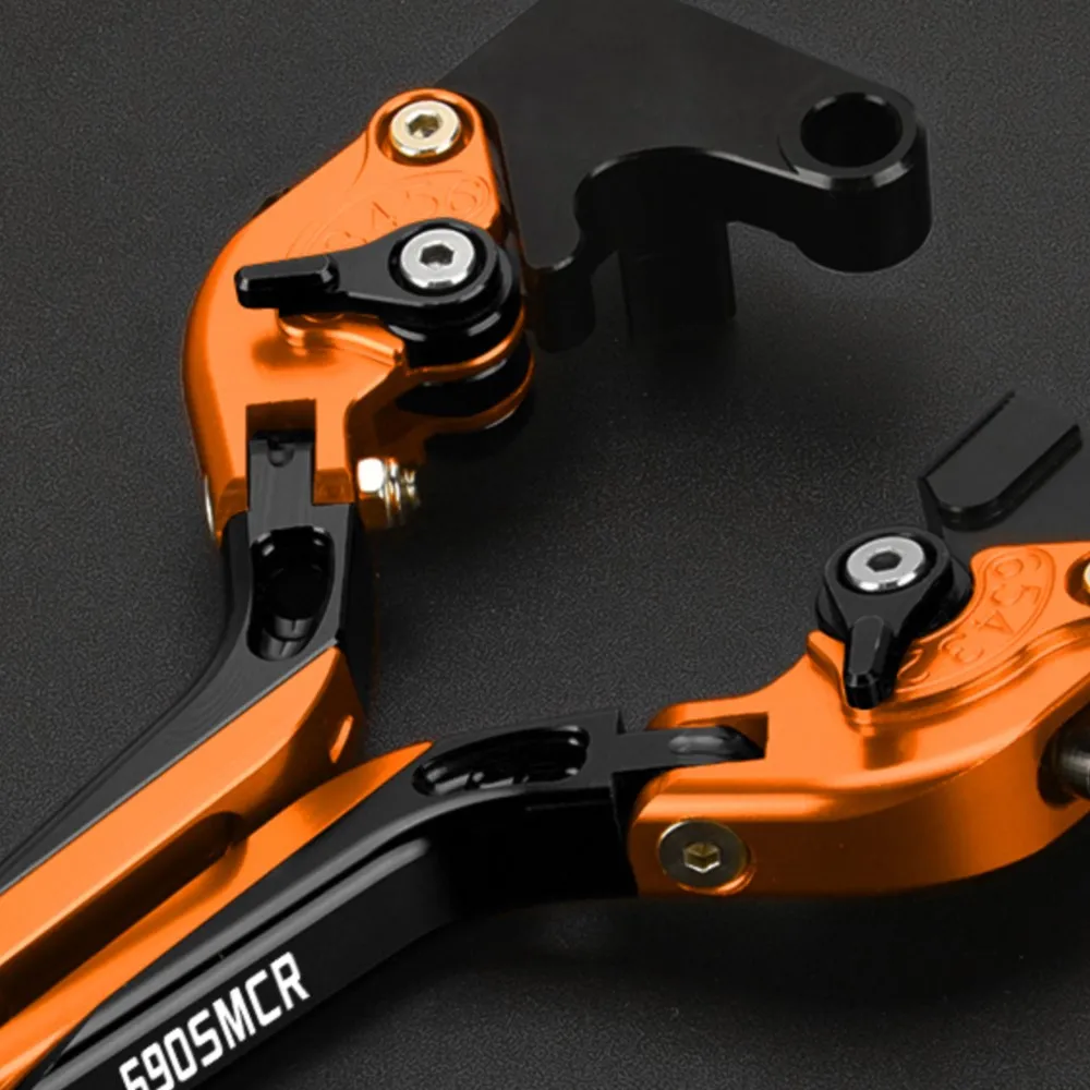 オートバイアクセサリー-cnc-調整可能な折りたたみブレーキクラッチレバー-690smcr-690smc-r-690-smc-r-smcr-smc-r-2014-2015-2016-2017