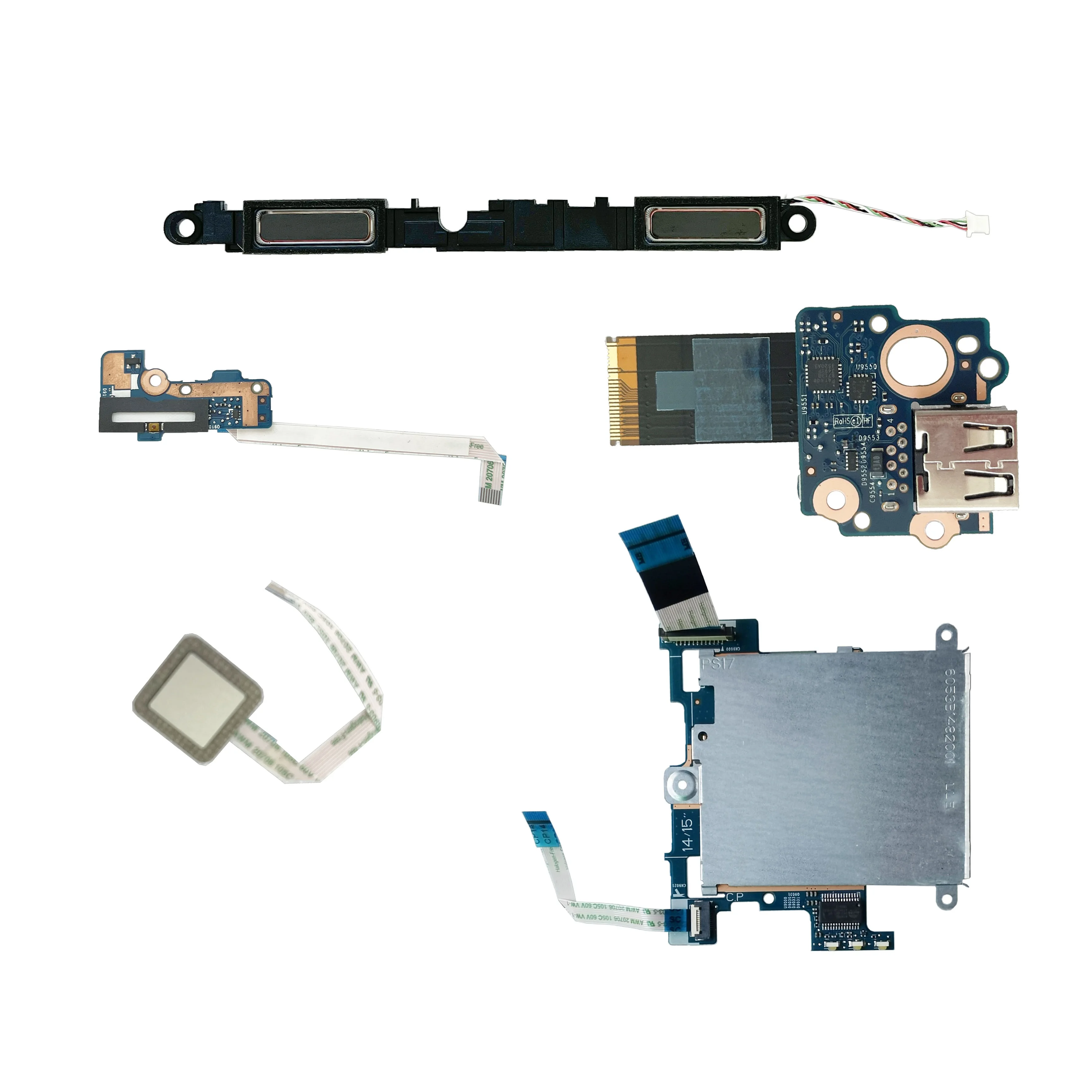 

New Original for HP EliteBook 840 G5 G6 845 740 745 Laptop Reader Speaker USB Switch Board Fingerprint Replacement