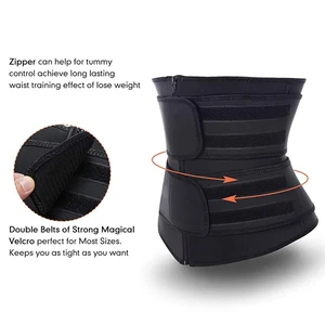 Neoporn Taillen -Trainer, Gürtel -Sideboard -Training, Sauna -Schweißgürtel 10 Hauptverkäufe Seale Neopren Kleidung - №3