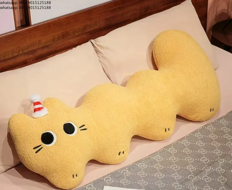 

Cute cat long pillow bedroom dormitory bedside mat floor mat