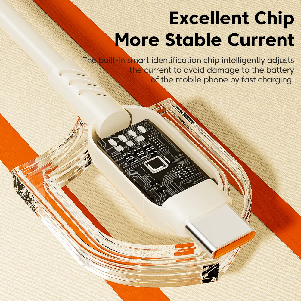 Toocki 100W USB Type C to USB C  Cable PD Fast Charging Type C Charger Cable for Macbook Xiaomi Samsung Redmi USB C Cord 2M 3M image 5