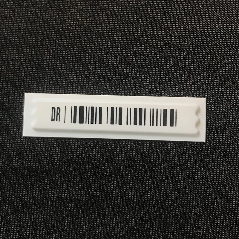 1000 Pieces/Lot 58KHz Anti-theft Magnetic Soft Label Supermarket Store Products Bar Code Tag EAS Security Anti-Theft DR Labels