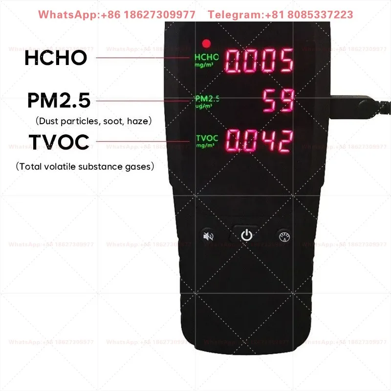 PM2.5 detector, haze meter, indoor air quality detector, environmental formaldehyde detector