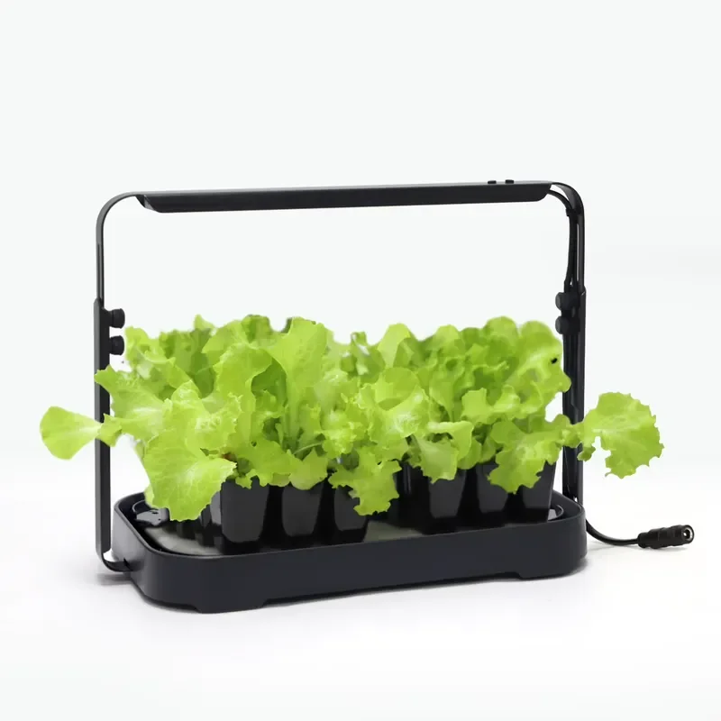 Smart Gardening Automatic Indoor Full-Spectrum Led Hanging Vegetable Garden Kit Mini Self Water Planter Tabletop Grow