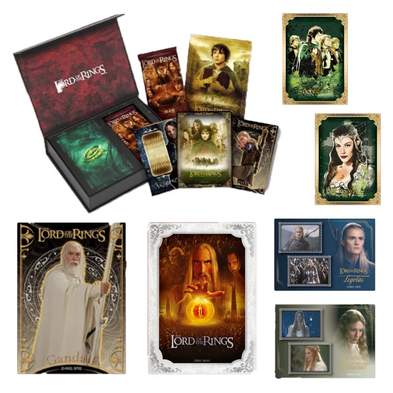 Kaart Plezier De Heer Van De Ringen Kaart Klassieke Film En Televisie Elf Koning Gandalf Collectie Kaarten Blind Box Festival Speelgoed Cadeau