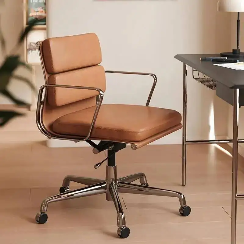 

Офисное эргономичное кресло для встреч со спинкой, современные игровые офисные стулья с откидной спинкой, роскошный современный шезлонг, мебель для дома