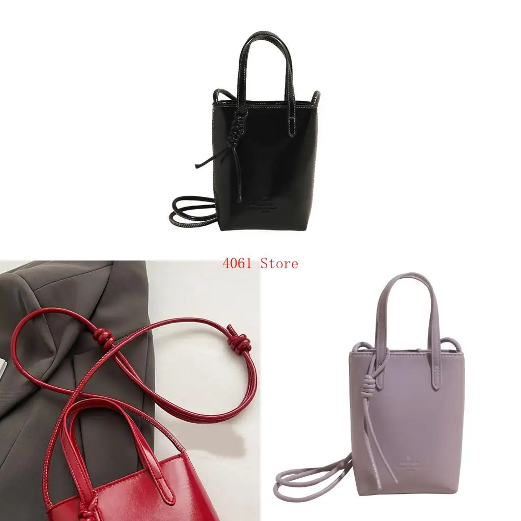 

Women Crossbody Bag Retro Shoulder Bag PU Leather Handbag Fashion Commuting Bag