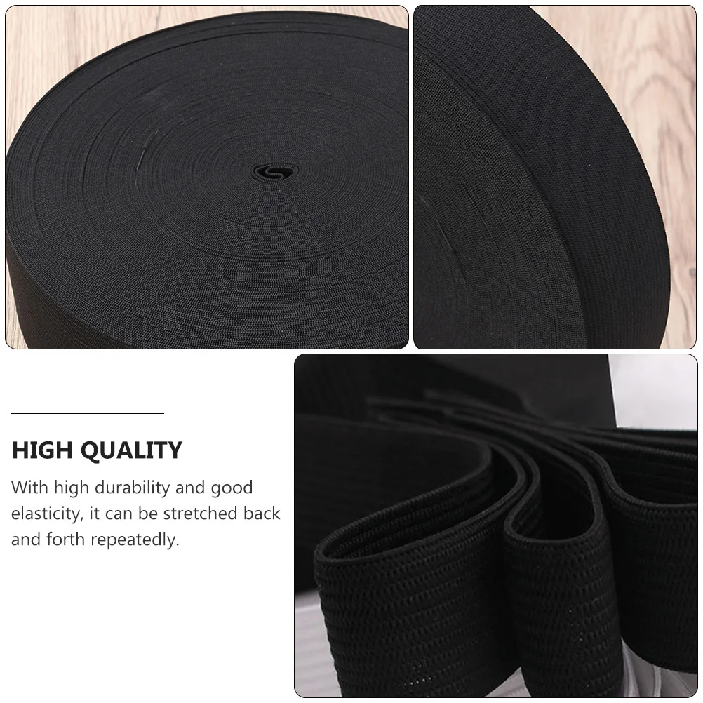 

40M Braided Elastic Band For Garment Sewing Trousers Diy Home Accessories High Elasticity Durable Stretchy Rope