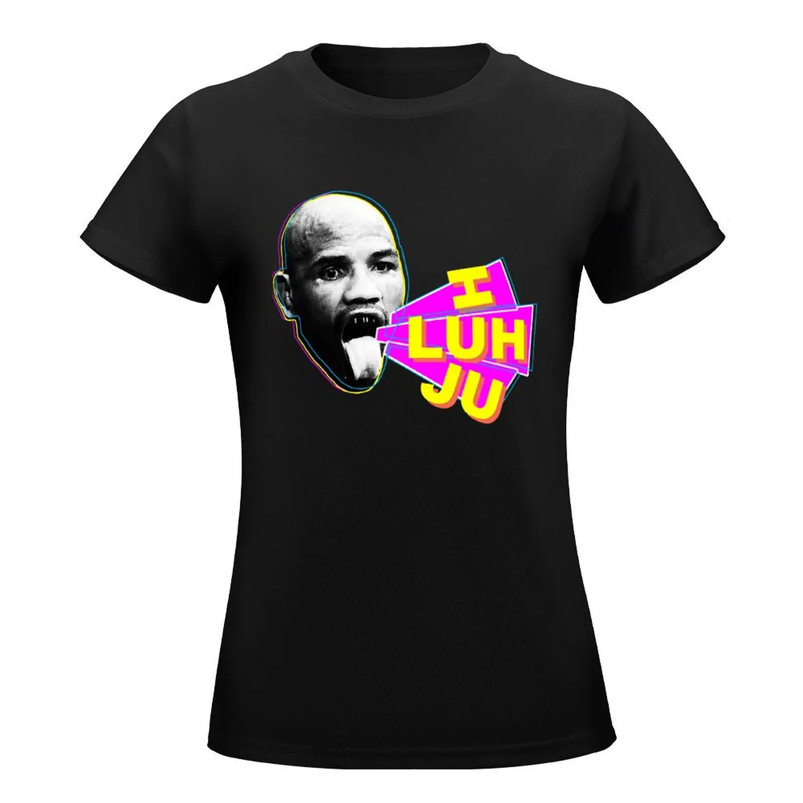 Yoel Romero I LUH JU T-Shirt sweat summer clothes Blouse new edition cat shirts for Women