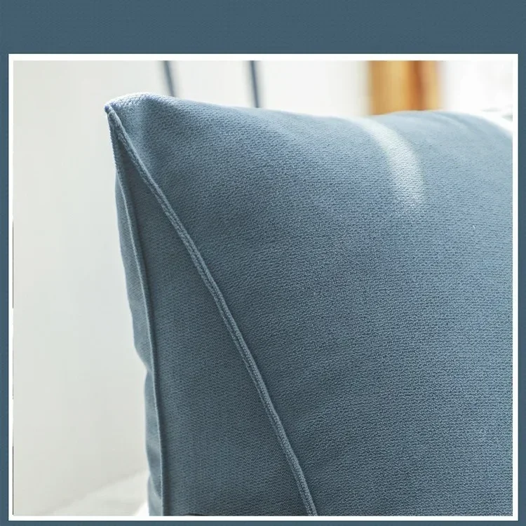 OTAUTAU Bett Dreieckige Kissen Stuhl Nacht Lenden Stuhl Rückenlehne Liege Faul Büro Stuhl Wohnzimmer Kissen Dekor KD034 – Detail 11